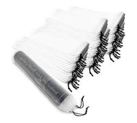 Playmat Bag for TCG - 50 Pack Waterproof Frosted White Polyethylene Storage Bags, Reusable Travel Pouch for Trading Card Game Mats, Large Portable Gaming Mat Cases