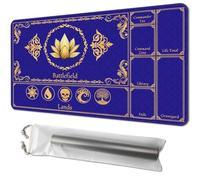 Playmat for MTG, Size 24 x 14 inches, Personalized TCG Card Game Mat for Magic The Gathering Players - Unique, Ideal for Card Game Enthusiasts, Blue