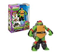 NINJA TURTLES Transform Raph into a 2-Wheel Motorcycle, 2 Collectible Dolls, Articulated Figures, Famous (TU845100)