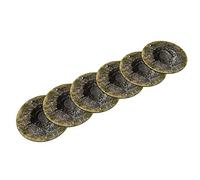 Playmats.eu Rubber zones compatible with Warhammer 40k 7,6" - Crater - 6 pcs.