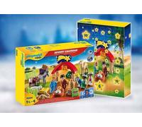 Playmobil 1.2.3 Advent Calendar - Christmas Manger
