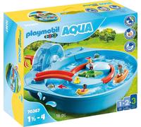 PLAYMOBIL 1.2.3 AQUA 70267 Splish Splash Water Park, for Children Ages 2+