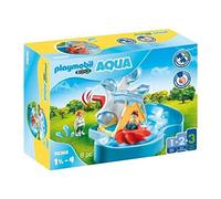 Playmobil 1.2.3 AQUA Baby Toddler Water Wheel Carousel Toy 18+ Months 70268 New
