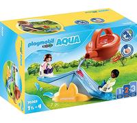 PLAYMOBIL 1.2.3 AQUA 70269 Water Seesaw with Watering Can, for Children Ages 2+