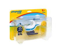 Playmobil 1.2.3. Police Helicopter