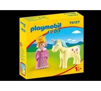 Playmobil 1.2.3 Princess With Unicorn