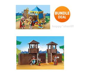 Playmobil 2 Asterix Sets 71015 Romans Tent and 71542 Roman Camp New ΝΟ ΒΟΧ