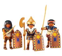 Playmobil 3 Egyptian Soldiers 6488 Egyptian Roman Warriors Army Addon Figures