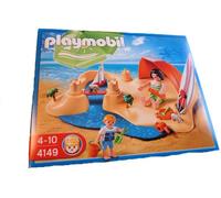 Playmobil 4149 Beach Holiday Compact Set, Fun Imaginative Role-Play, PlaySets Suitable for Children Ages 4+