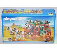 Playmobil 4399 Western Stage Coach, Fun Imaginative Role-Play, PlaySets Suitable for Children Ages 4+