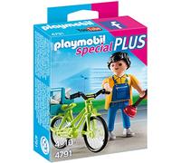 Playmobil 4791 Special Plus Handyman with Bike, Fun Imaginative Role-Play, PlaySets Suitable for Children Ages 4+
