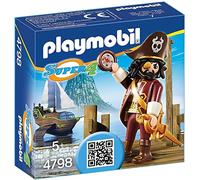 Playmobil 4798 Super 4 Sharkbeard, Fun Imaginative Role-Play, PlaySets Suitable for Children Ages 4+
