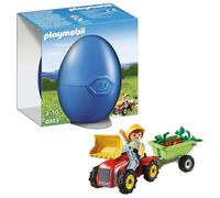 PLAYMOBIL 4943 Child with Toy Tractor Gift Egg