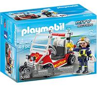 Playmobil 5398 City Action Fire Quad, Fun Imaginative Role-Play, PlaySets Suitable for Children Ages 4+