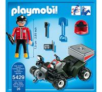 Playmobil 5429 Mountain Rescue Quad, Fun Imaginative Role-Play, PlaySets Suitable for Children Ages 4+