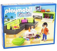 Playmobil 5584 Modern Living Room, Fun Imaginative Role-Play, PlaySets Suitable for Children Ages 4+