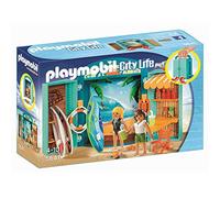 PlayMOBIL 5641 Surf Shop Play Box, Fun Imaginative Role-Play, PlaySets Suitable for Children Ages 4+
