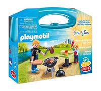 Playmobil 5649 City Life Collectable Small Summer Barbecue Carry Case, Fun Imaginative Role-Play, PlaySets Suitable for Children Ages 4+
