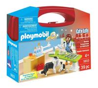 Playmobil 5653 Carrying Case Small "Vet" - Brand New & Sealed