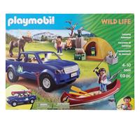 PLAYMOBIL Wild Life Excursions Of Raiders And Camping 5669 With Pick-Up