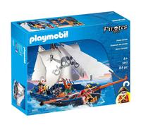 Playmobil 5810 Pirate Ship 84 Piece Building Set