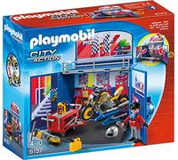 Playmobil 6157 My Secret Motorcycle Workshop Play Box