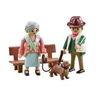 Playmobil 6549 - Grandparents with Dog at the Park New/Sealed (C21)