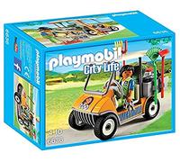 Playmobil 6636 City Life Zookeeper's Cart, Fun Imaginative Role-Play, PlaySets Suitable for Children Ages 4+