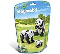 Playmobil 6652 City Life Panda Family, Fun Imaginative Role-Play, PlaySets Suitable for Children Ages 4+