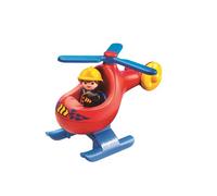 Playmobil 6789 1.2.3 Fire Rescue Helicopter, Fun Imaginative Role-Play, PlaySets Suitable for Children Ages 4+