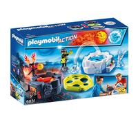 Playmobil 6831 Fire & Ice Action Game, Fun Imaginative Role-Play, PlaySets Suitable for Children Ages 4+