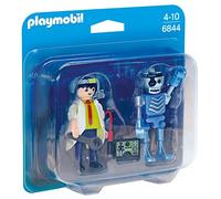 Playmobil 6844 Collectable Scientist with Robot Duo Pack, Fun Imaginative Role-Play, PlaySets Suitable for Children Ages 4+
