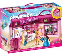 Playmobil 6862 Fashion Girls Take Along Fashion Boutique with Changeable Clothing, Fun Imaginative Role-Play, PlaySets Suitable for Children Ages 4+