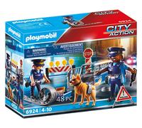 Playmobil 6924 City Action Police Roadblock, for Children Aged 4+