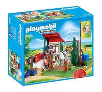 Playmobil Country Horse Grooming Station with Functional Water Pump 6929