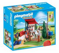 PlayMOBIL 6929 Country Horse Grooming Station, 5 years and up, Fun Imaginative Role-Play, PlaySets Suitable for Children Ages 4+