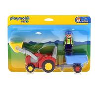 Playmobil 1.2.3. Tractor with Trailer