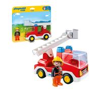 PLAYMOBIL 6967 1.2.3 Fireman with Ladder Unit Fire Truck, educational toy, fun i