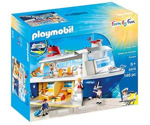 Playmobil 6978 Family Fun Cruise Ship, outdoor toy, fun imaginative role play, playsets suitable for children ages 4+