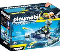 PLAYMOBIL 70007 Top Agents Team S.H.A.R.K. Rocket Rafter, Multi-Coloured