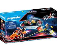 Playmobil 70019 Galaxy Police Space Shuttle with Missiles, with Light Effects, for Children Ages 5+