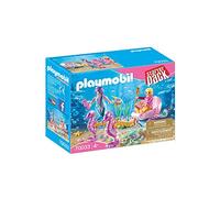 Playmobil 70033 Starter Pack SeaHorse Carriage, Fun Imaginative Role-Play, PlaySets Suitable for Children Ages 4+