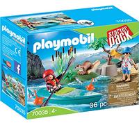 Playmobil 70035 Starter Pack Kayak Adventure, Fun Imaginative Role-Play, PlaySets Suitable for Children Ages 4+