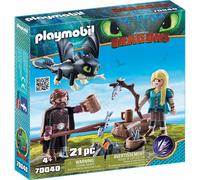 Playmobil 70040 Dragons Hiccup and Astrid with Baby Dragon