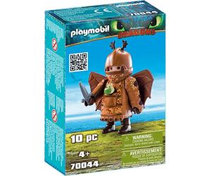 PlayMOBIL 70044 DreamWorks Dragons Fishlegs with Flight Suit by PlayMOBIL, Dragon Movie, Adventurous Toy, Fun Imaginative Role-Play, Playset Suitable for Children Ages 4+