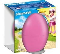 Playmobil 70084 Easter Egg Waitress with Diner Counter, Fun Imaginative Role-Play, PlaySets Suitable for Children Ages 4+