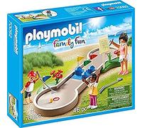 Playmobil 70092 Family Fun Mini-golf, Fun Imaginative Role-Play, PlaySets Suitable for Children Ages 4+