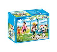 Playmobil 70093 Family Fun Family Bicycle, Fun Imaginative Role-Play, PlaySets Suitable for Children Ages 4+