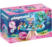 Playmobil 70096 Magic Mermaids Beauty Salon with Pearl Case, Multicoloured, 24.8