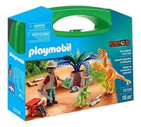 Playmobil 70108 Large Dino Explorer Carry Case 18PC Playset